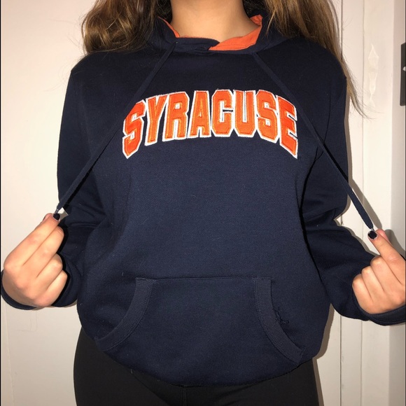 stadium athletics Tops - Syracuse University bookstore hoodie.